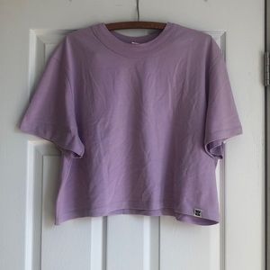 Lucy & Yak zola tee in lilac XL